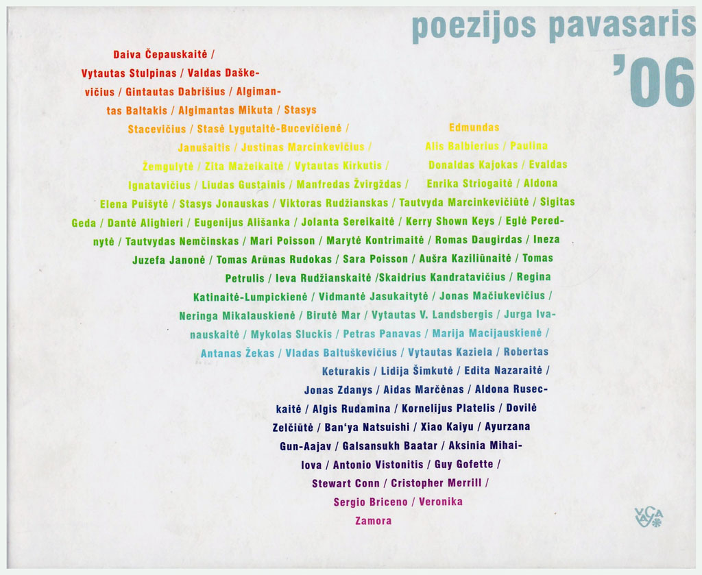 Poezijos pavasario almanachas 2006