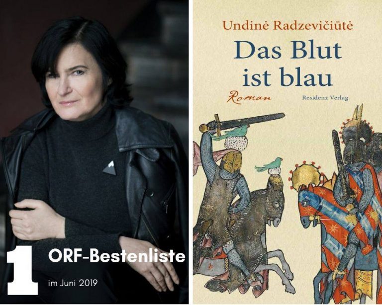 Undinės Radzevičiūtės „Kraujas mėlynas“ – mėnesio knyga Austrijoje
