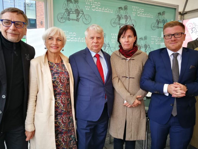 LRS pirmininkė, rašytoja Birutė Jonuškaitė dalyvavo festivalyje „Vilnius Gdanske“