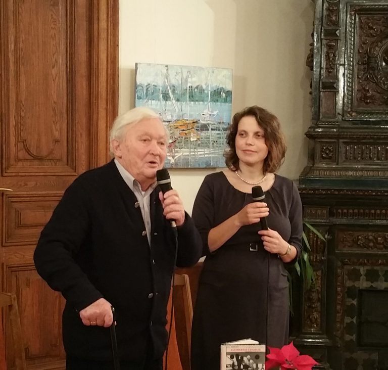 Rašytojo Algimanto Čekuolio naujos knygos „Anselmo Kuntaplio nuotykiai“ pristatymas Rašytojų klube