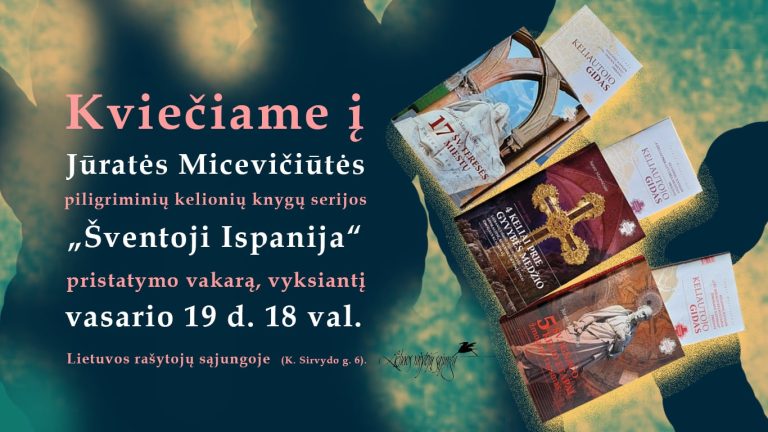 Kviečiame į Jūratės Micevičiūtės knygų serijos „Šventoji Ispanija“ pristatymą