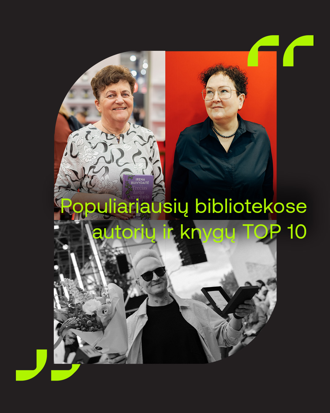 LATGA pristato populiariausių bibliotekose knygų ir autorių dešimtukus ...