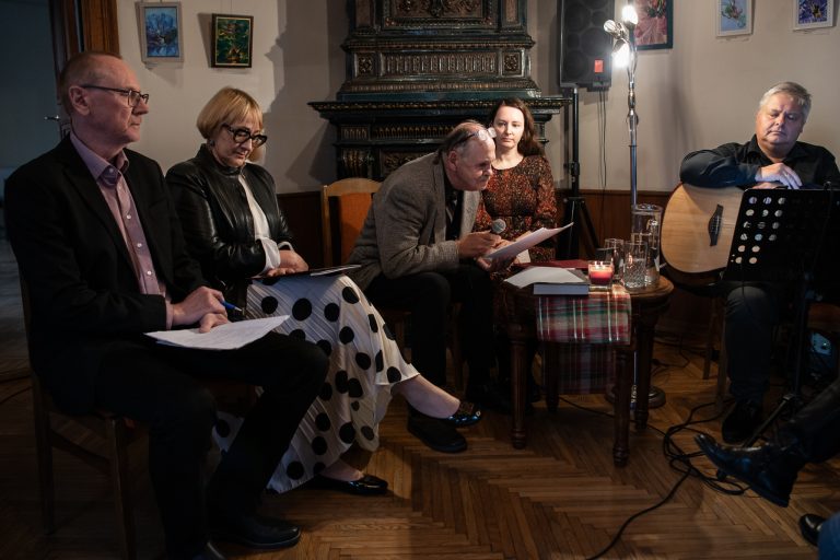 Vytenio Rožuko jubiliejinio vakaro akimirkos